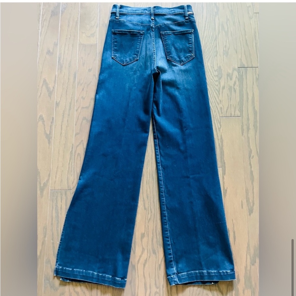 MOTHER The Hustler Sidewinder High Rise Jeans in Tongue In Chic Size 28 - Picture 5 of 10